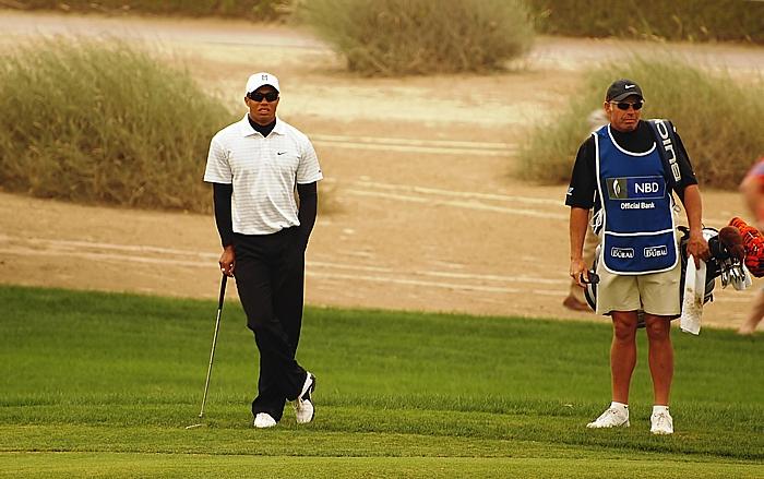 Emirates Golf Club während der Dubai Desert Classic