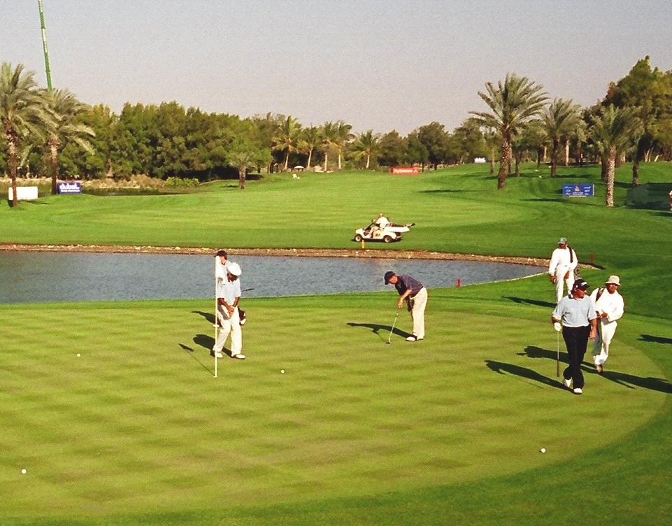 Emirates Golf Club in Dubai